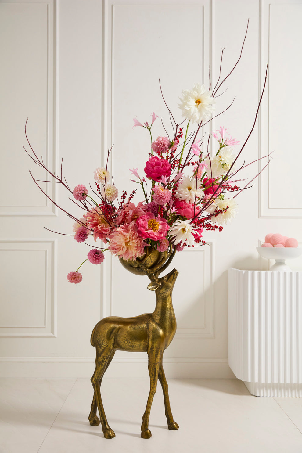 Standing Deer Bowl By Accent Decor | Decorative Bowls | Modishstore - 3