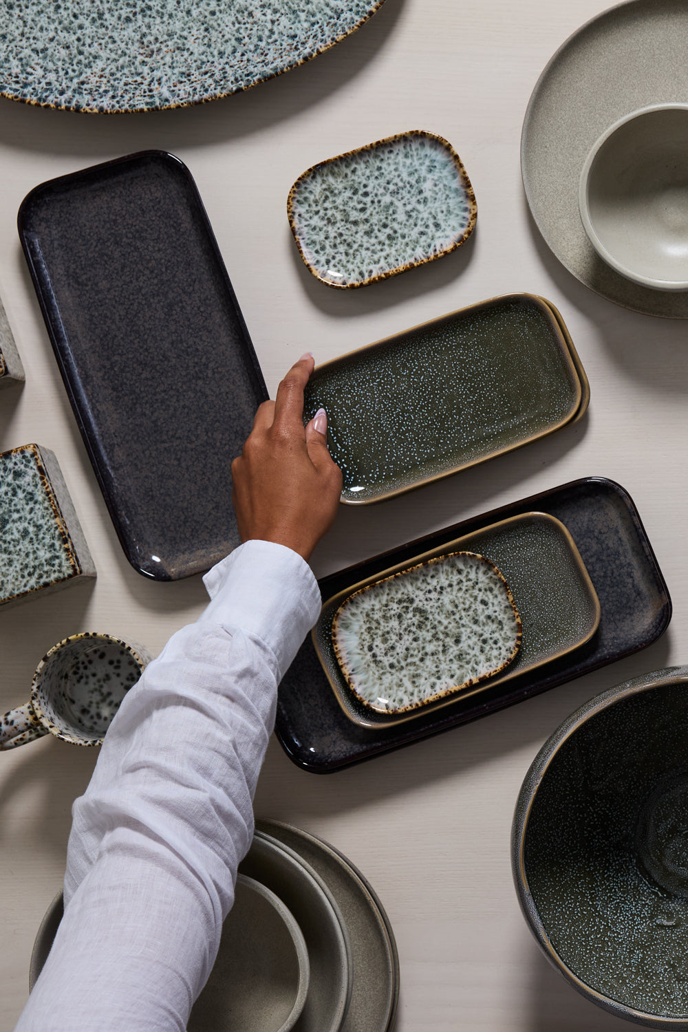 Starling Tray - Set of 6 By Accent DŽcor