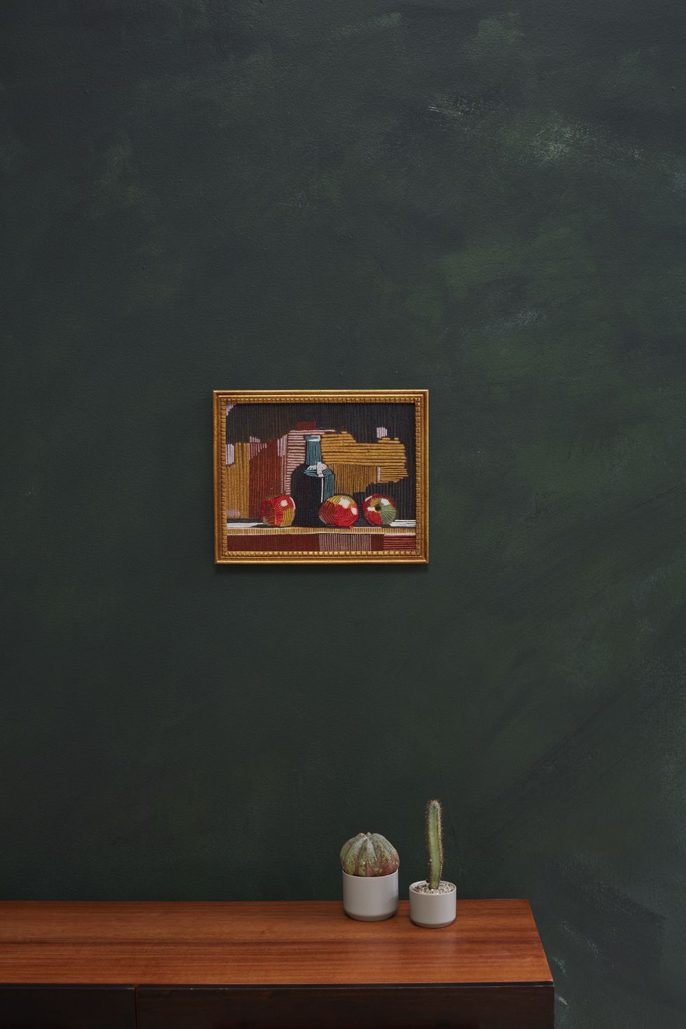 Embroidered Still Life Wall Art 13" x  10.5" By Accent Decor | Wall Decor | Modishstore - 4