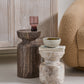 Stone Pedestal By Accent Decor | Planters, Troughs & Cachepots | Modishstore - 4