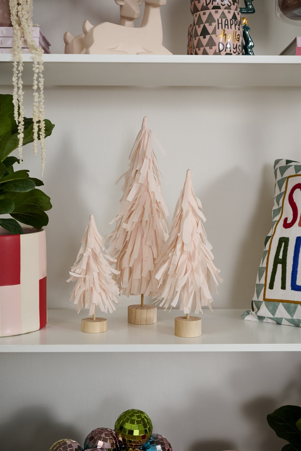 Streamer Tree Set of 8 By Accent Decor | Planters, Troughs & Cachepots | Modishstore - 3