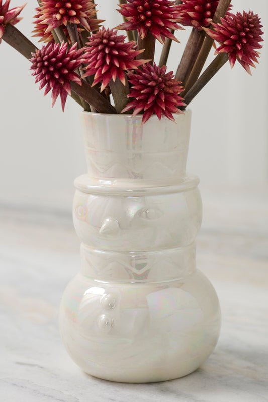 Sugarspun Holiday Vase Set of 4 By Accent Decor | Vases | Modishstore - 1