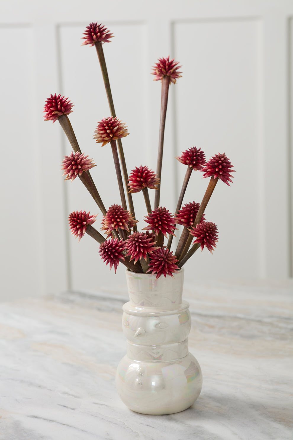 Sugarspun Holiday Vase Set of 4 By Accent Decor | Vases | Modishstore - 3