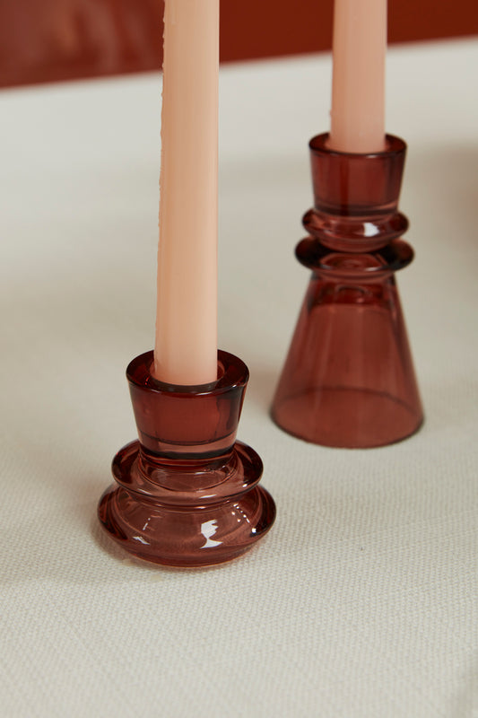 Sumba Candleholder Set of 8 By Accent Decor | Candle Holders | Modishstore - 1