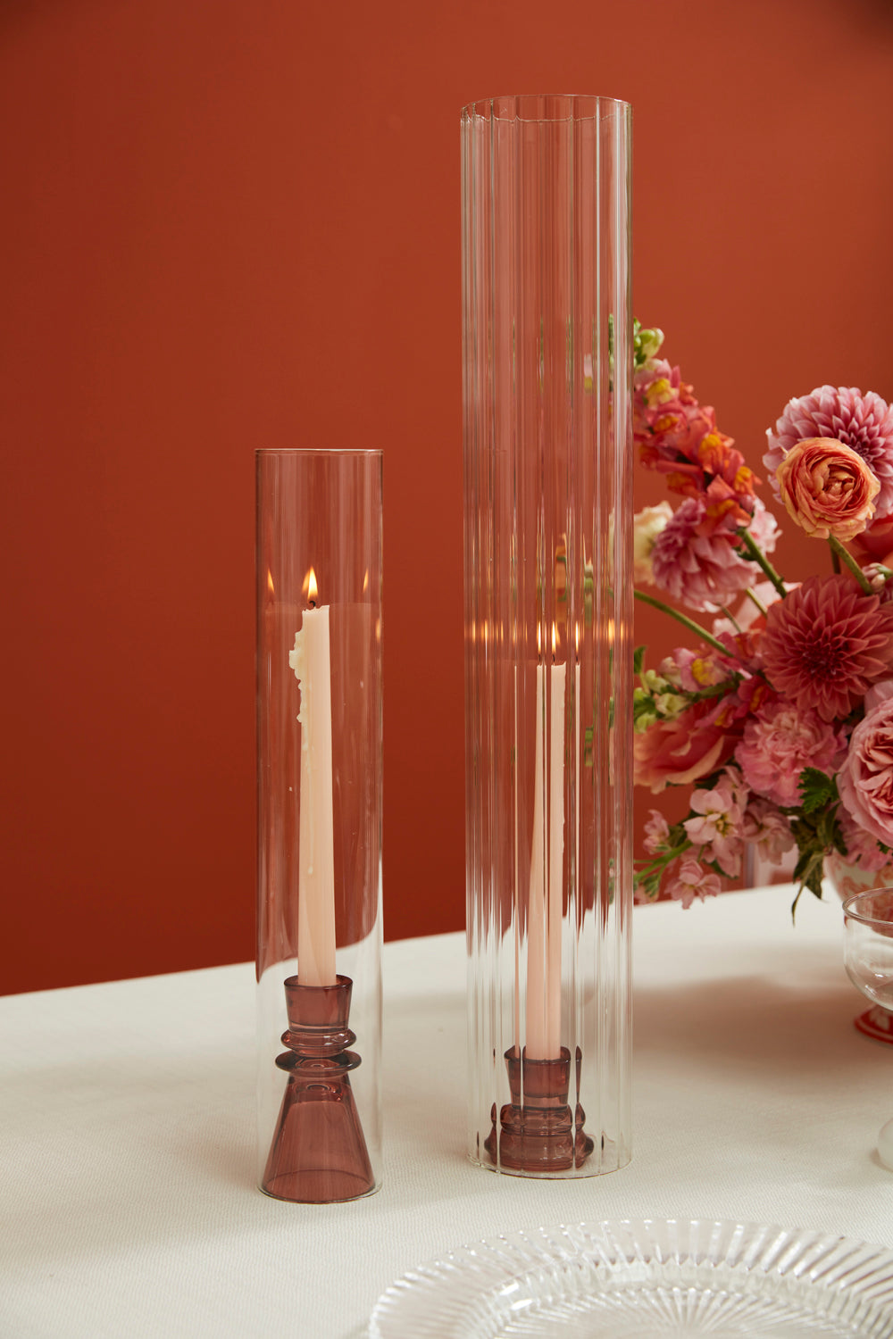 Sumba Candleholder Set of 8 By Accent Decor | Candle Holders | Modishstore - 4