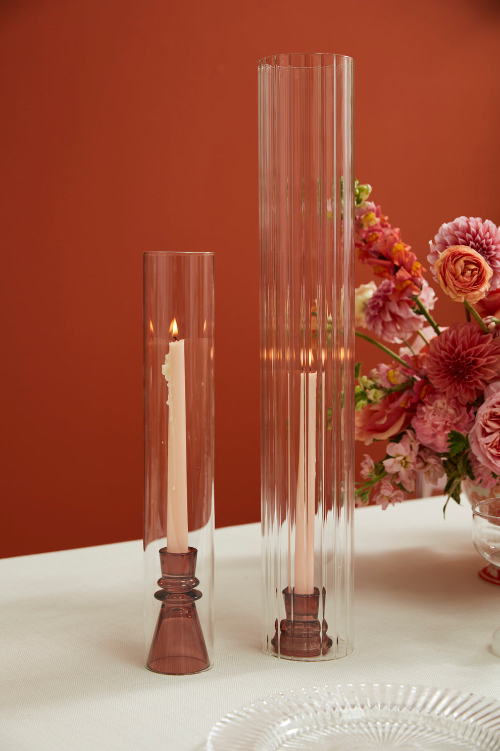 Sumba Candleholder Set of 8 By Accent Decor | Candle Holders | Modishstore - 4