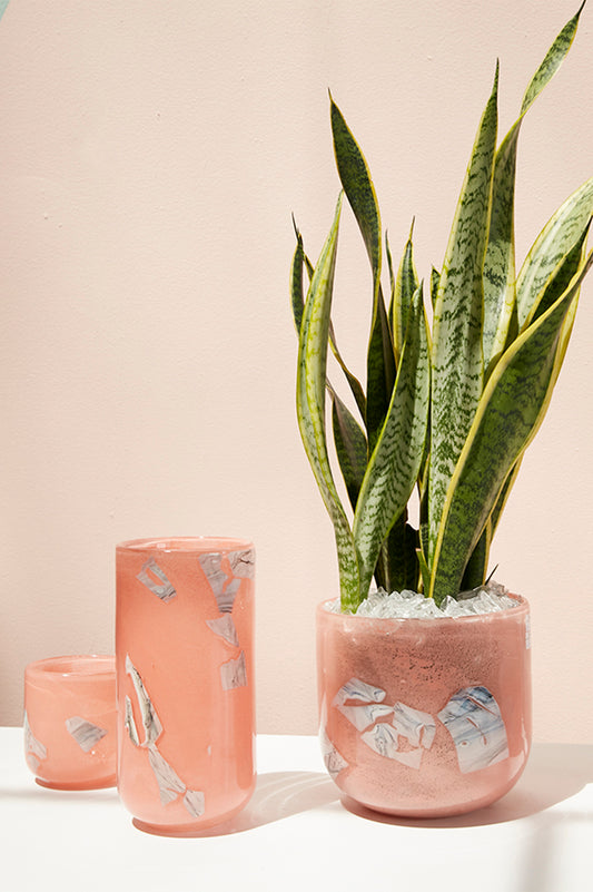 Sumi Collection Set of 4 By Accent Decor | Planters, Troughs & Cachepots | Modishstore - 1
