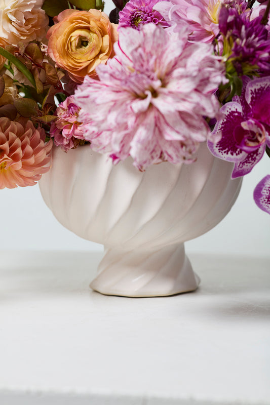 Sway Compote Set of 4 By Accent Decor | Planters, Troughs & Cachepots | Modishstore - 1