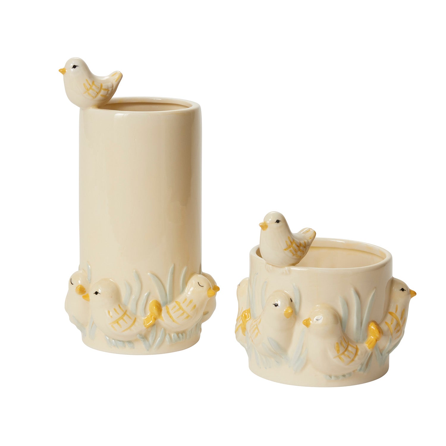 Sweet Tweets Collection Set of 2 By Accent Decor | Planters, Troughs & Cachepots | Modishstore - 5