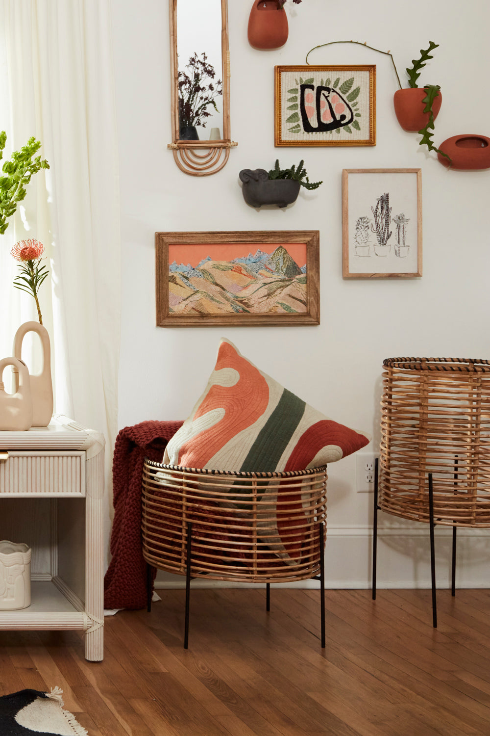 Tafalla Basket By Accent Decor | Bins, Baskets & Buckets | Modishstore - 4