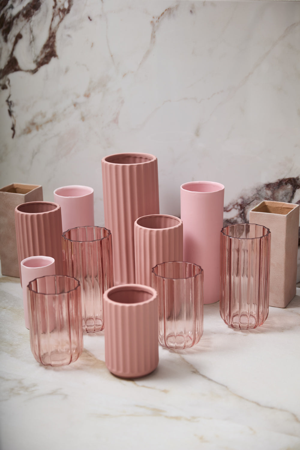 Tanger Vase Set of 4 By Accent Decor | Vases | Modishstore - 4