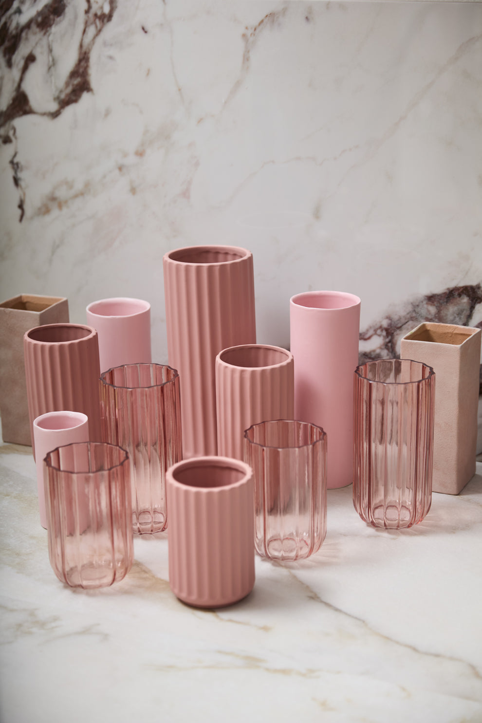 Tanger Vase Set of 4 By Accent Decor | Vases | Modishstore - 4