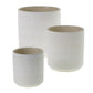 Triangles and Tatas Pot Set of 8 By Accent Decor | Planters, Troughs & Cachepots | Modishstore - 4