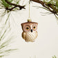 Tawny Owl Ornament Set of 4 By Accent Decor | Ornaments | Modishstore - 3