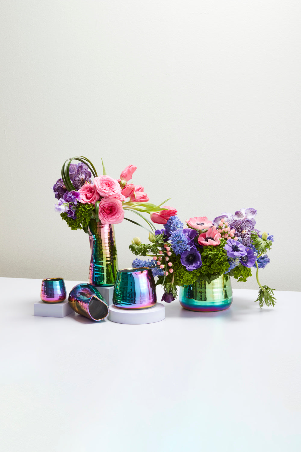 Tegan Collection Set of 8 By Accent Decor | Planters, Troughs & Cachepots | Modishstore - 3