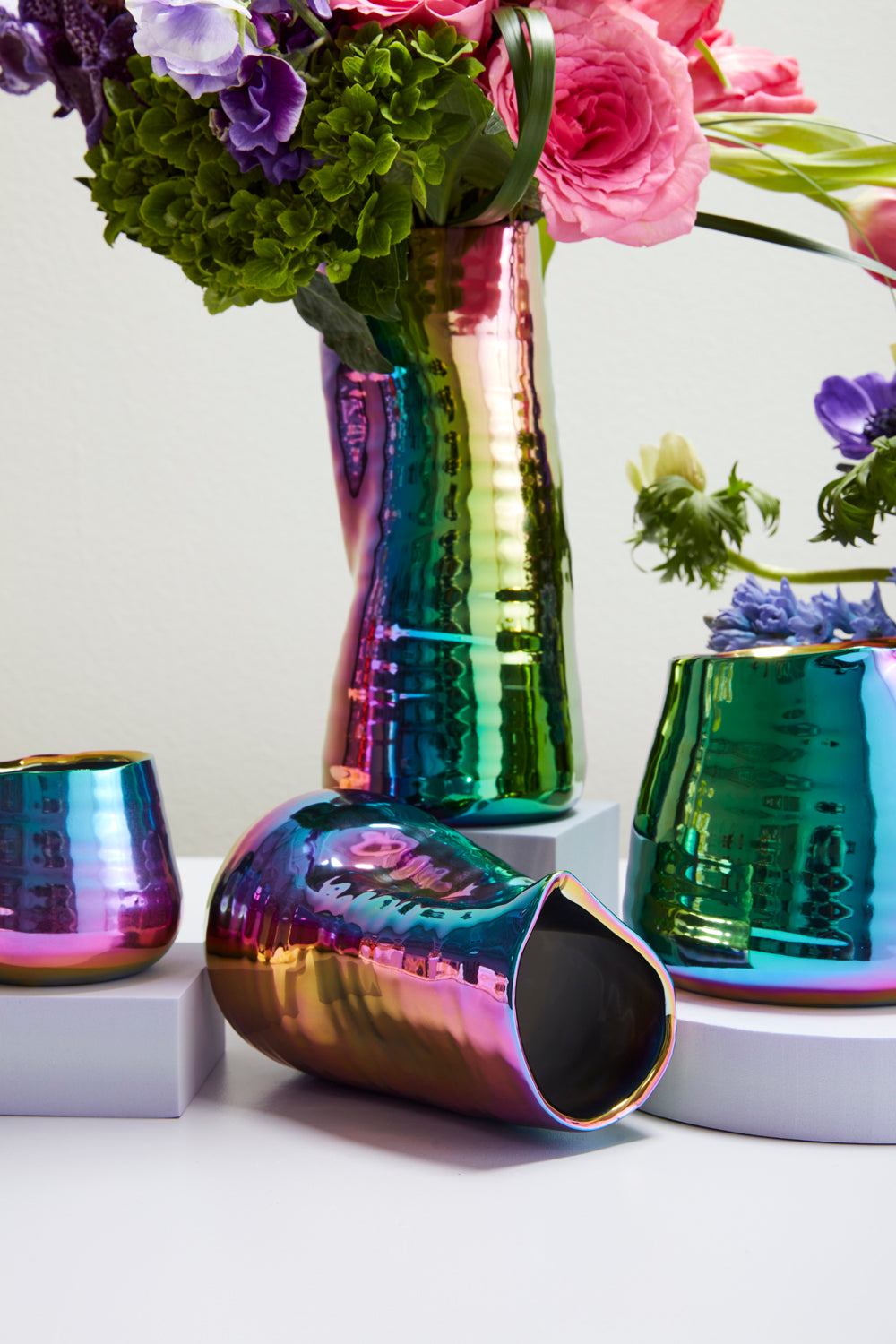 Tegan Collection Set of 8 By Accent Decor | Planters, Troughs & Cachepots | Modishstore - 4