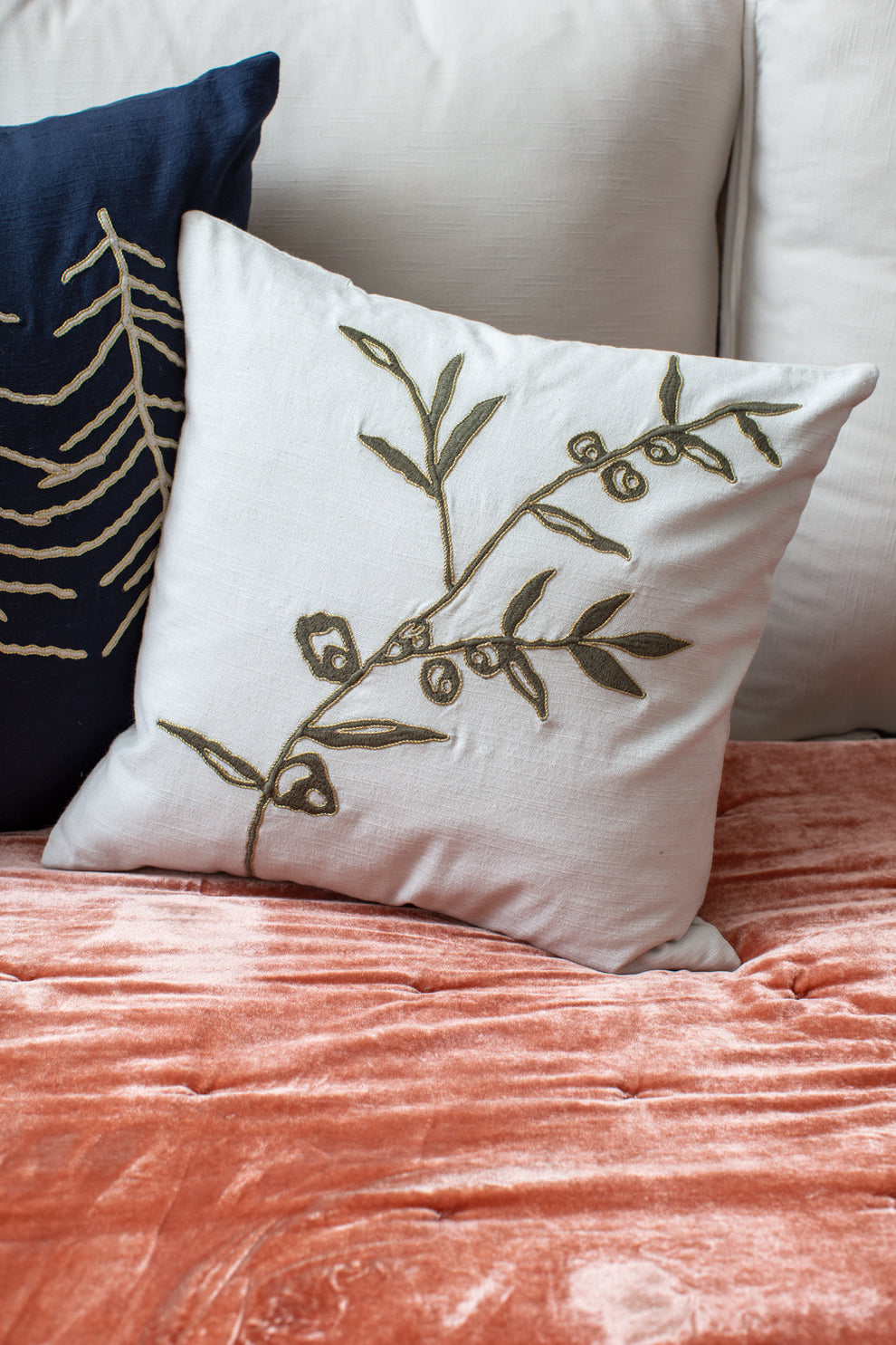 Terran Pillow Case Set of 2 By Accent Decor | Decor | Modishstore - 1