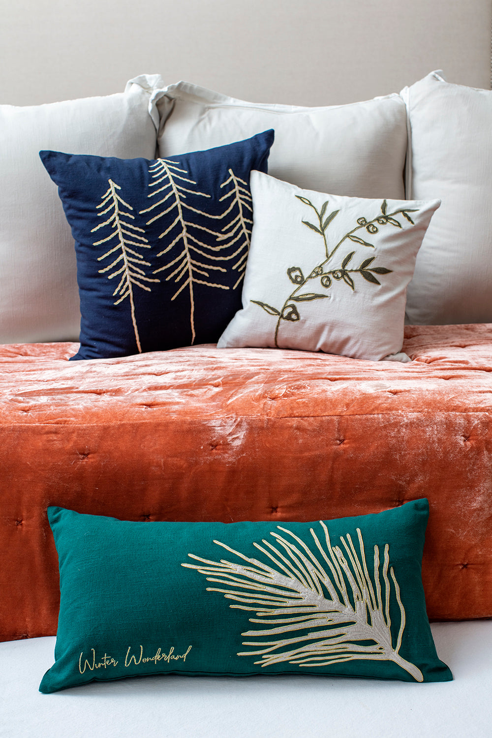 Terran Pillow Case Set of 2 By Accent Decor | Decor | Modishstore - 4