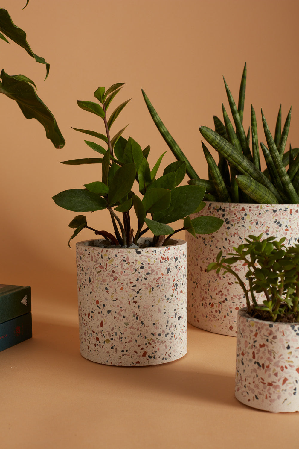 Terrazzo Collection Set of 8 By Accent Decor | Planters, Troughs & Cachepots | Modishstore - 1