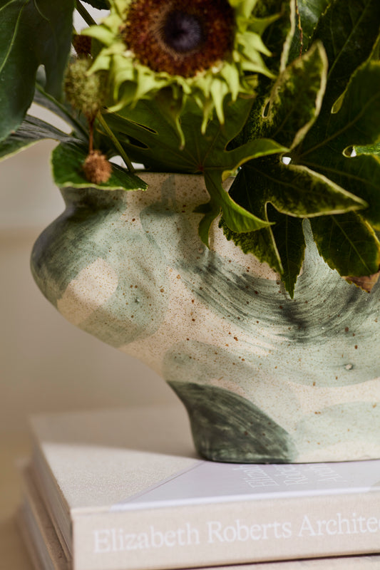 Thallow Vase By Accent Decor | Vases | Modishstore - 1