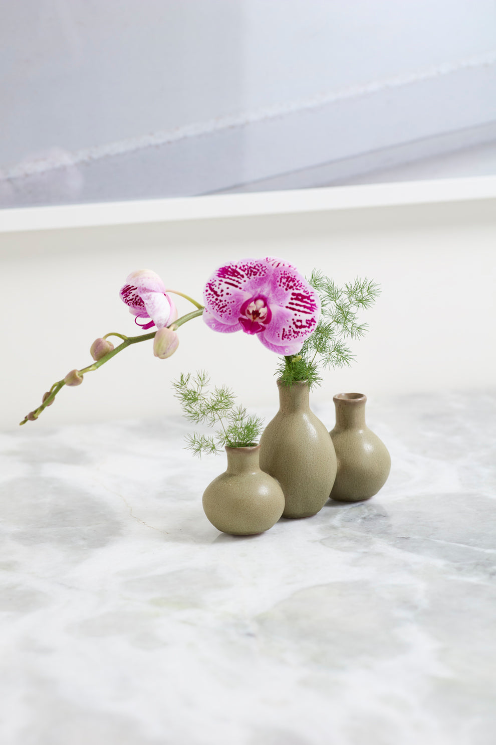 Thyme Budvase Set of 4 By Accent Decor | Vases | Modishstore - 3