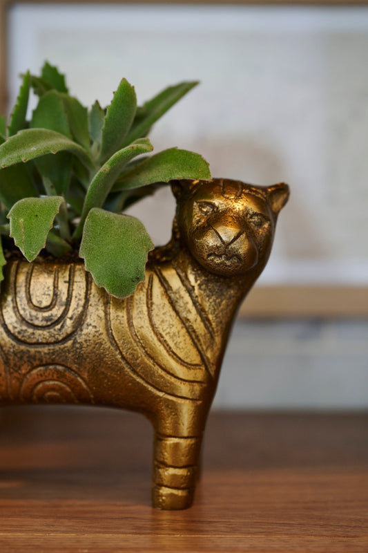 Tiger Pot Set of 2 By Accent Decor | Planters, Troughs & Cachepots | Modishstore - 1