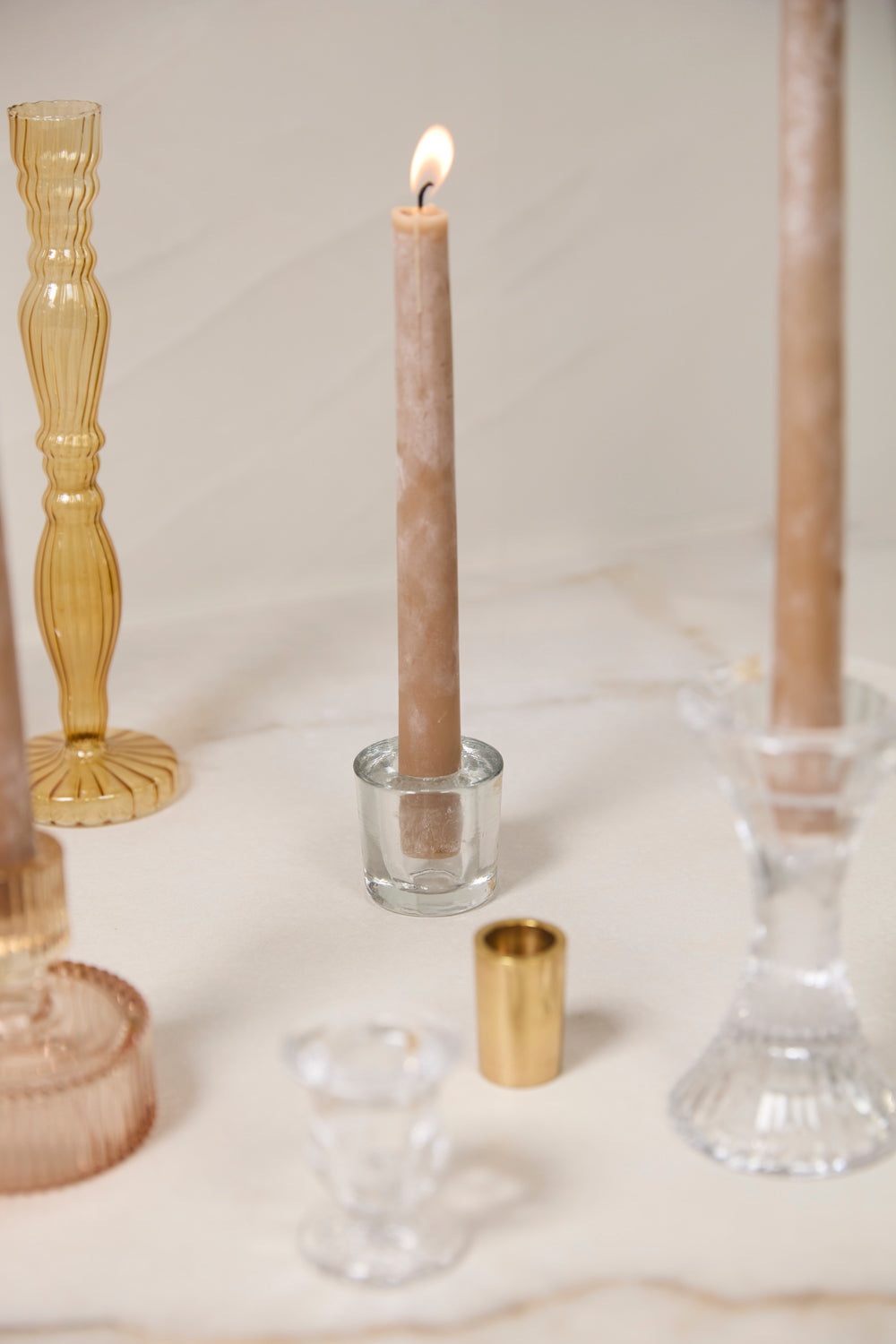 Token Candleholder - Set of 16 By Accent Decor | Candle Holders | Modishstore - 7