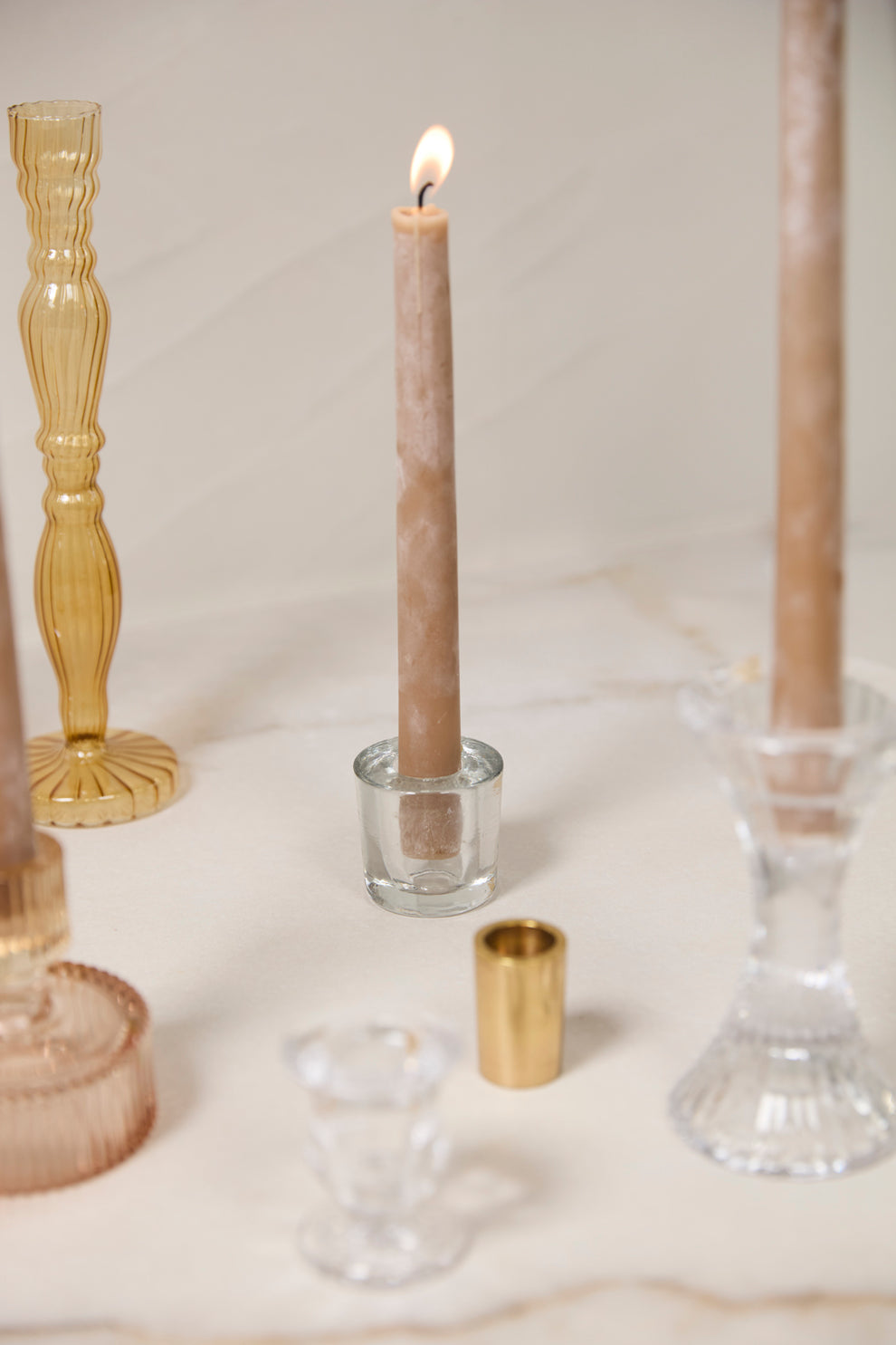 Token Candleholder - Set of 16 By Accent Decor | Candle Holders | Modishstore - 7