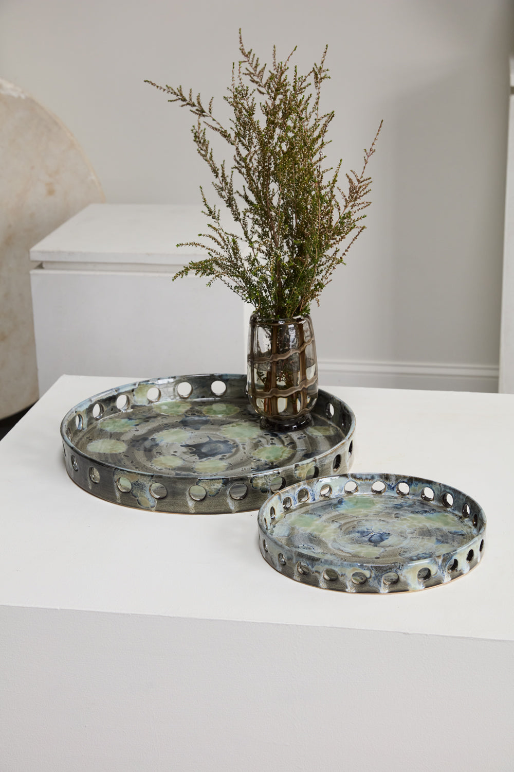Toluca Tray By Accent Decor | Decorative Bowls | Modishstore - 4