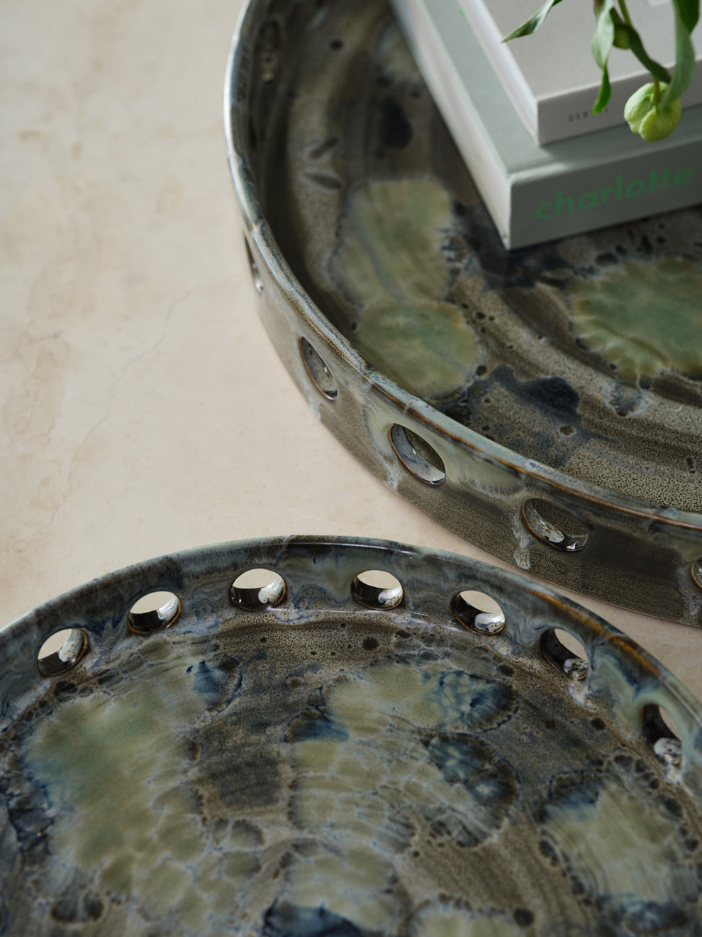 Toluca Tray By Accent Decor | Decorative Bowls | Modishstore - 7