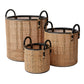 Townes Baskets - Set of 3 By Accent Decor | Bins, Baskets & Buckets | Modishstore - 3