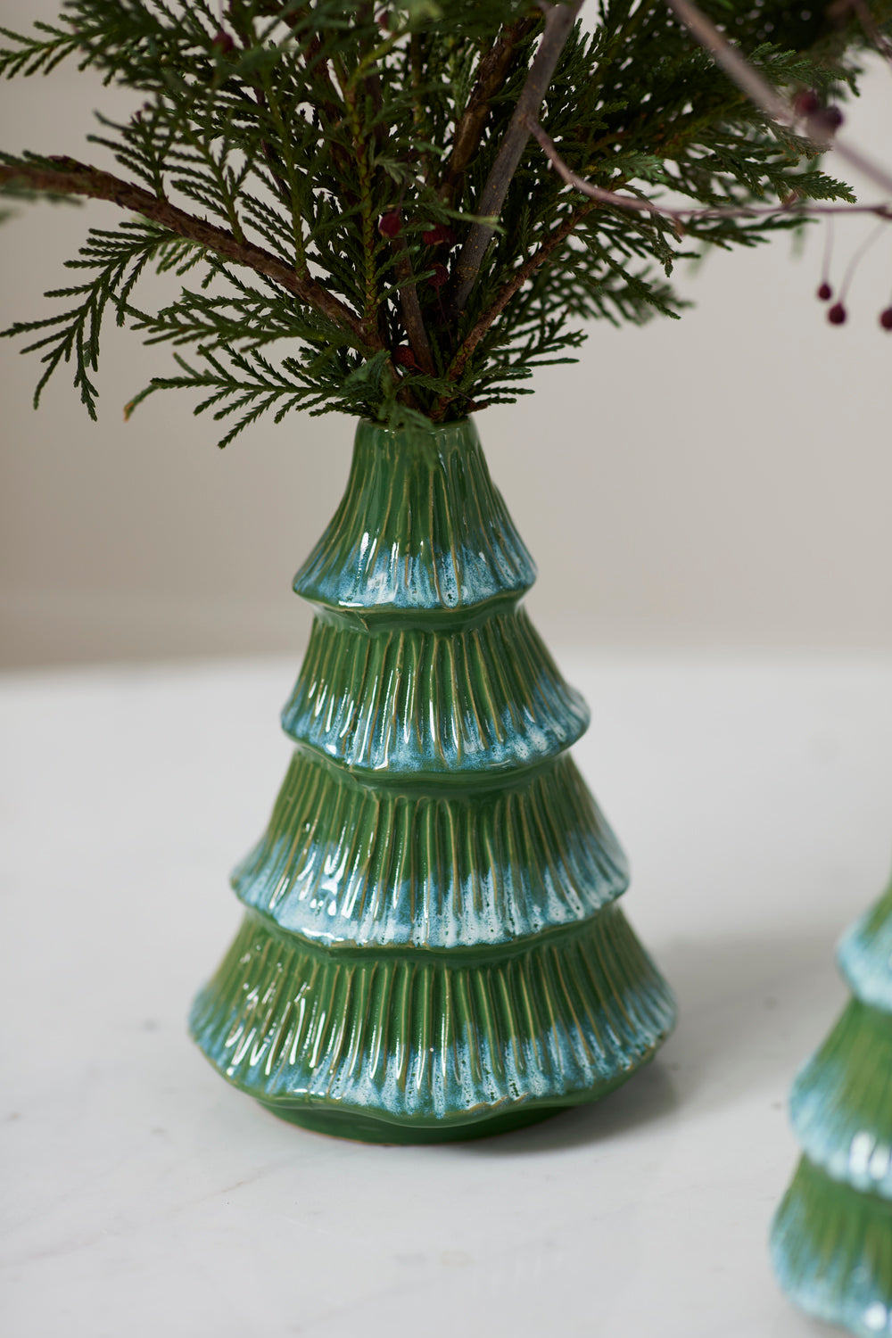 Tree Frost Candleholder Set of 4 By Accent Decor | Candle Holders | Modishstore - 1