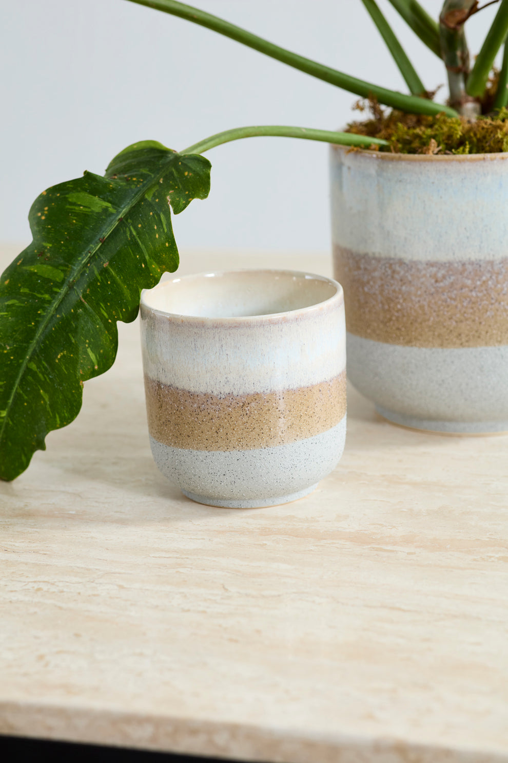 Tremaine Pot Set of 8 By Accent Decor | Planters, Troughs & Cachepots | Modishstore - 1