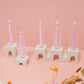 Trestle Candleholder Set of 8 By Accent Decor | Candle Holders | Modishstore - 3