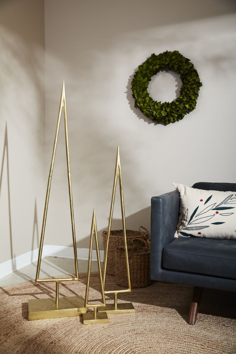 Triangle Tree By Accent Decor | Christmas Trees | Modishstore - 1