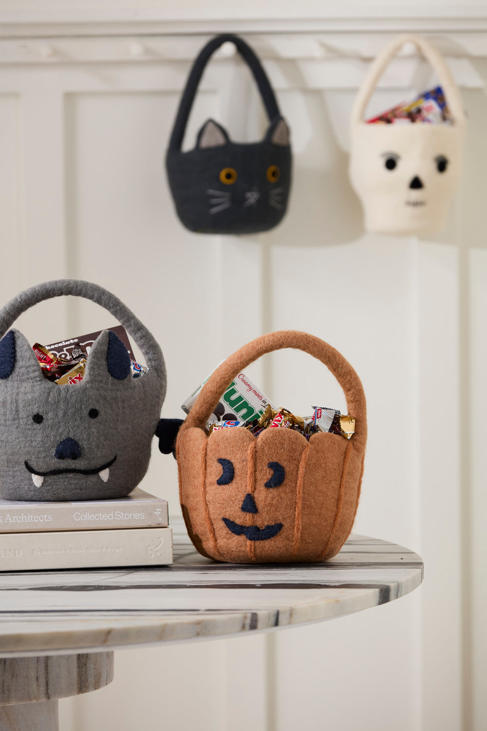 Tricks and Treats Basket Set of 4 By Accent Decor | Planters, Troughs & Cachepots | Modishstore - 3