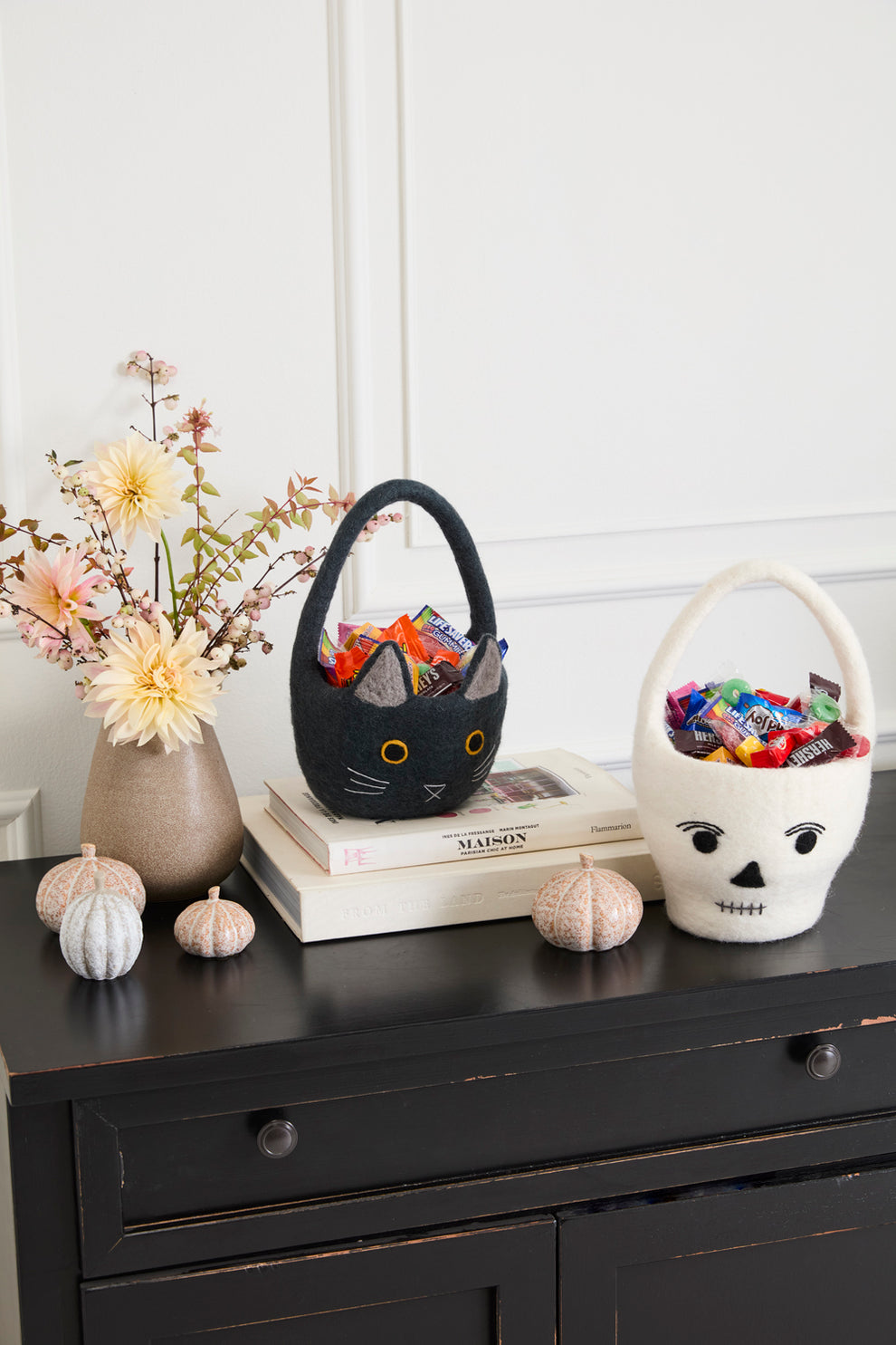 Tricks and Treats Basket Set of 4 By Accent Decor | Planters, Troughs & Cachepots | Modishstore - 5