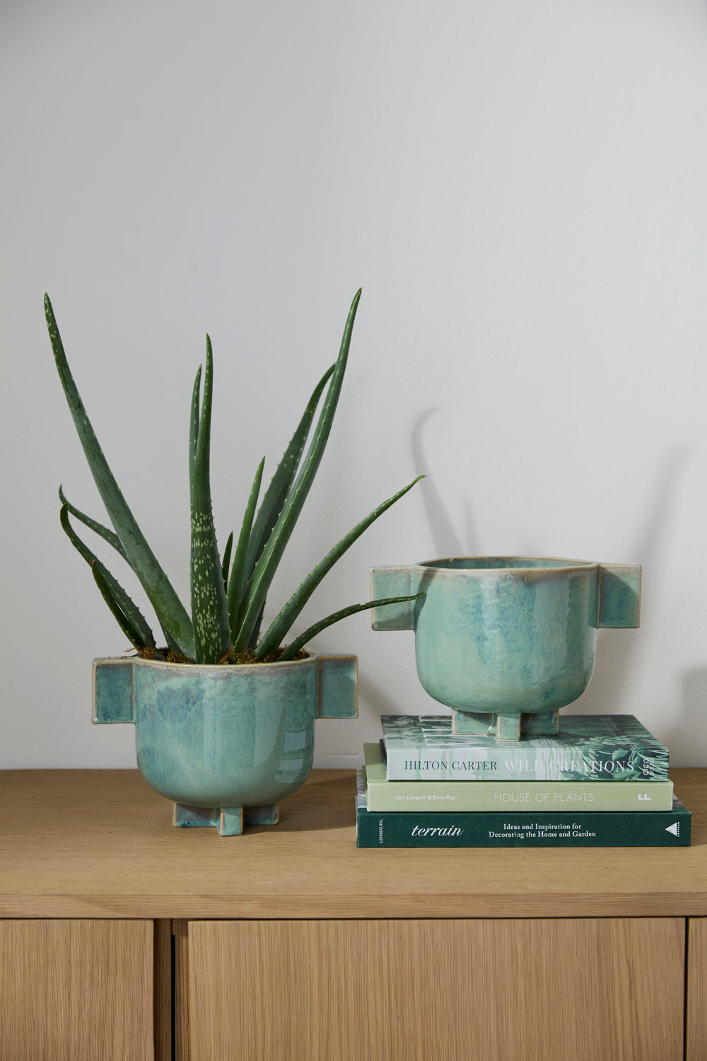 Trothos Pot Set of 4 By Accent Decor | Planters, Troughs & Cachepots | Modishstore - 5