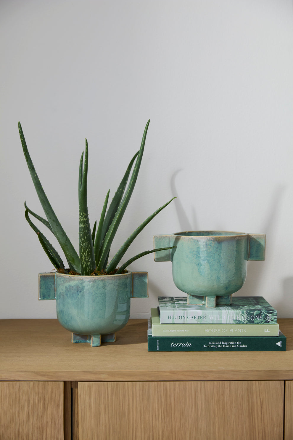 Trothos Pot Set of 4 By Accent Decor | Planters, Troughs & Cachepots | Modishstore - 5