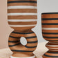 Trujillo Footed Pot Set of 2 By Accent Decor | Planters, Troughs & Cachepots | Modishstore - 1