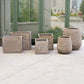 Distressed Smooth: Square Urbano, Set/ 2 (ADDITIONAL FREIGHT REQUIRED) By Gold Leaf | Planters, Troughs & Cachepots | Modishstore - 6