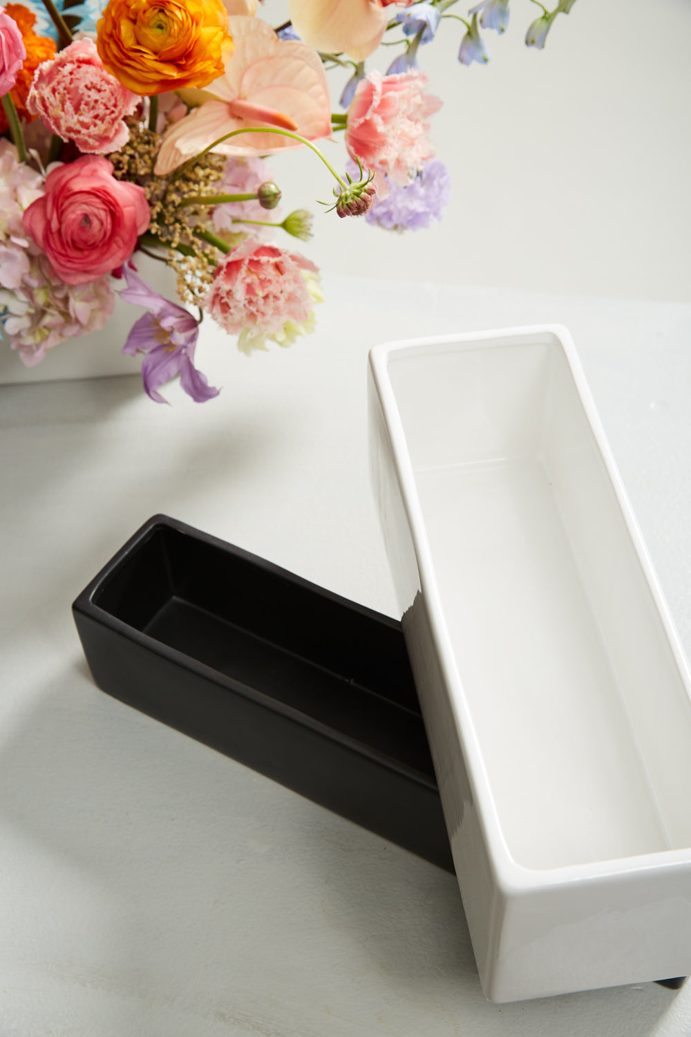 Urban Planter Set of 4 By Accent Decor | Planters, Troughs & Cachepots | Modishstore - 1