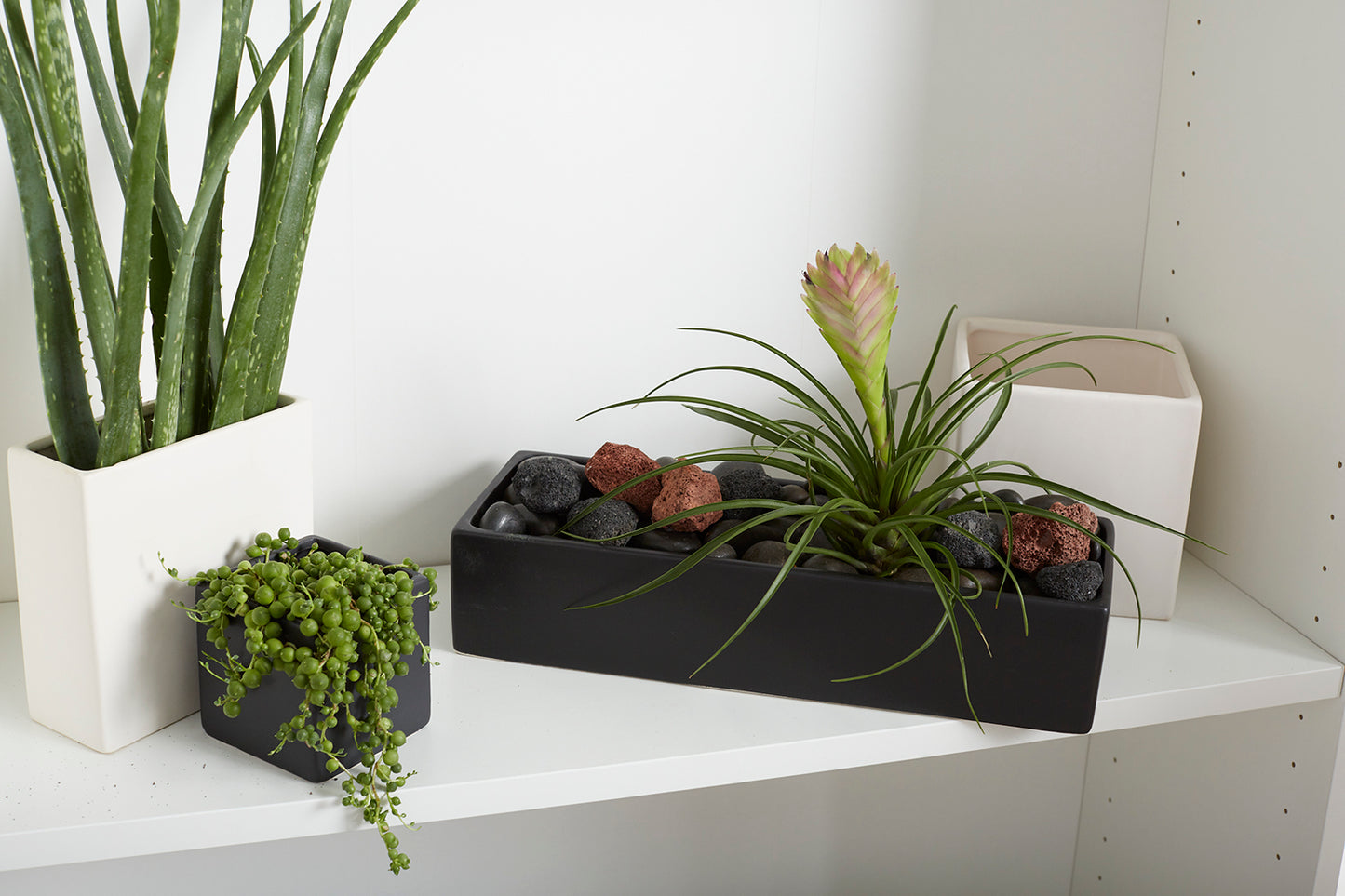 Urban Planter Set of 4 By Accent Decor | Planters, Troughs & Cachepots | Modishstore - 4