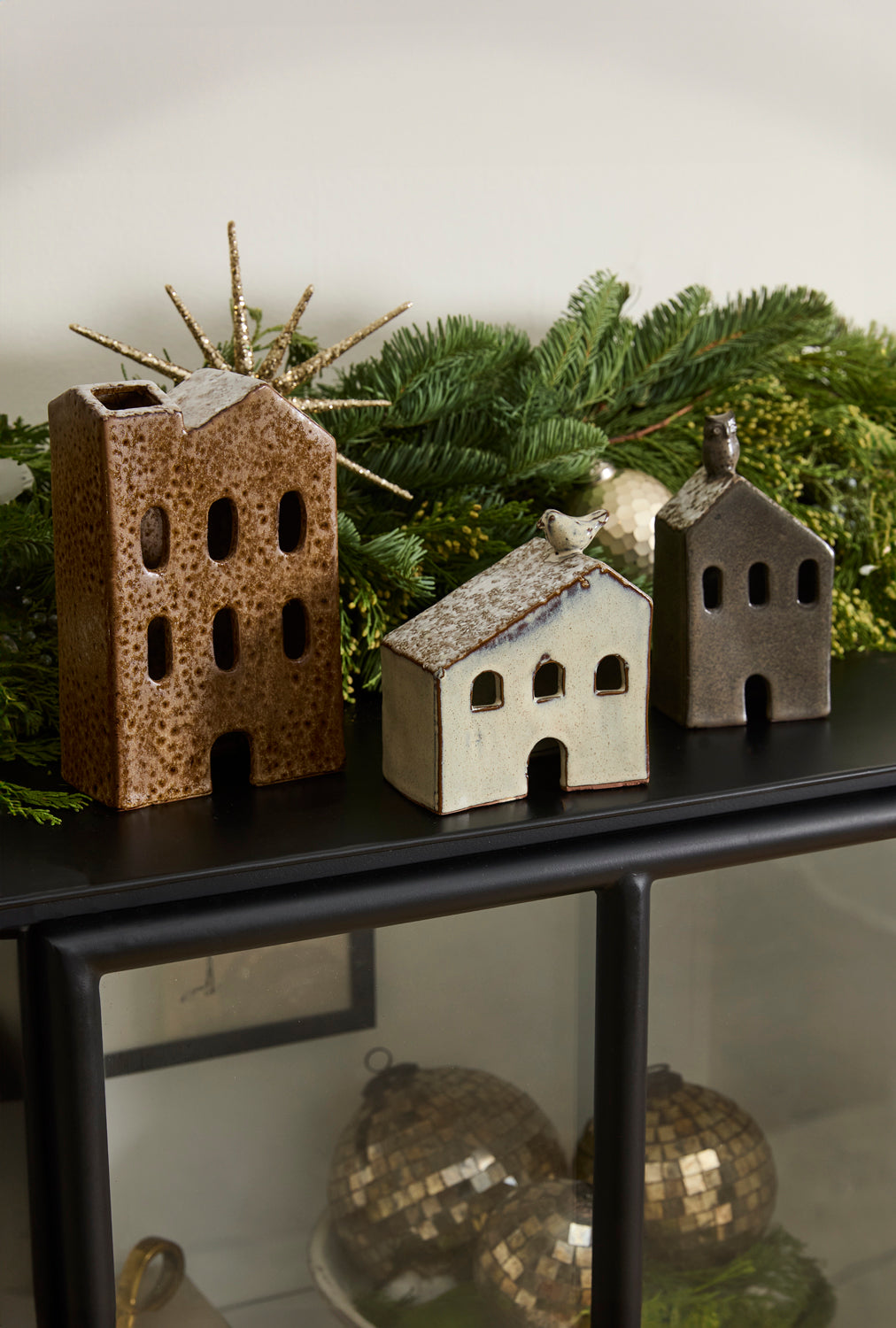 Village House Set of 4 By Accent Decor | Planters, Troughs & Cachepots | Modishstore - 2