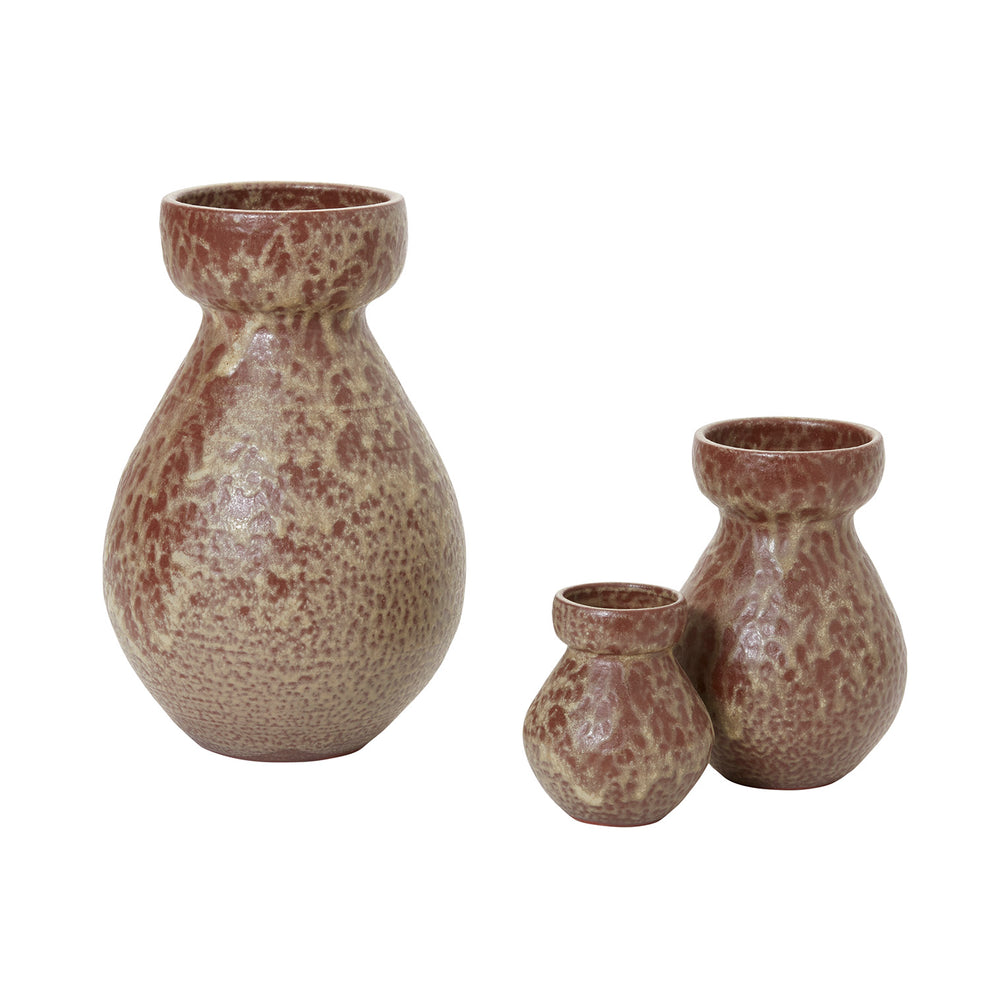 Volcanic Vase Set of 4 By Accent Decor | Vases | Modishstore - 5