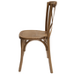 Crossback Dining Chairs, Dark Walnut By CSP