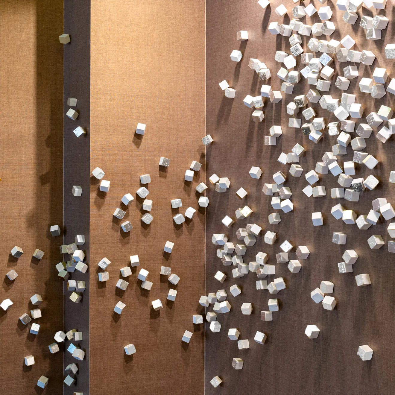 Wall Play™: Pivot, Off-White Set Of 20 By Gold Leaf