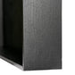 Green Wall, ‘New Wave A’, Satin Black Hardwood By Gold Leaf