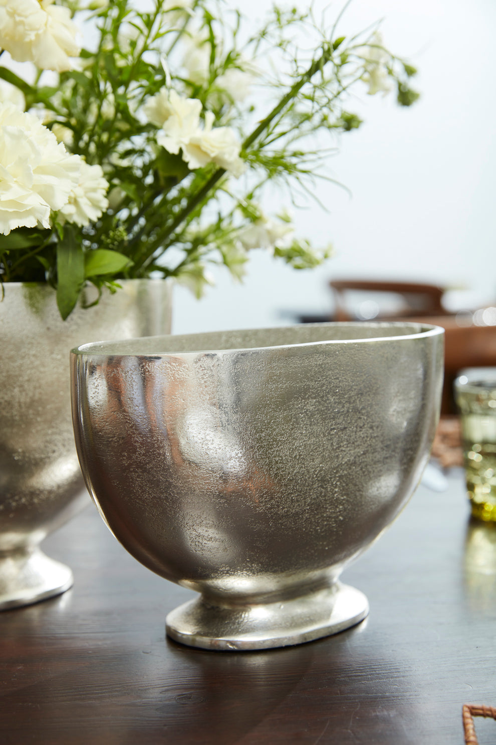Westchester Boat Set of 2 By Accent Decor | Planters, Troughs & Cachepots | Modishstore - 1