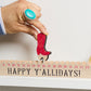Western Winter Advent Calendar Set of 8 By Accent Decor | Planters, Troughs & Cachepots | Modishstore - 1